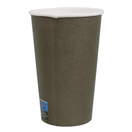 Paper Cup Brown 16Oz/480ml Ø9,0cm (1.000 Units)