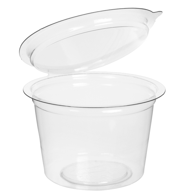 Plastic Container APET Round shape Transparente 100ml (405 Units)