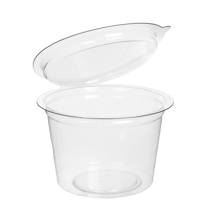 Plastic Container APET Round shape Transparente 100ml (405 Units) Plastic Container APET Round shape Transparente 100ml (405 Units)