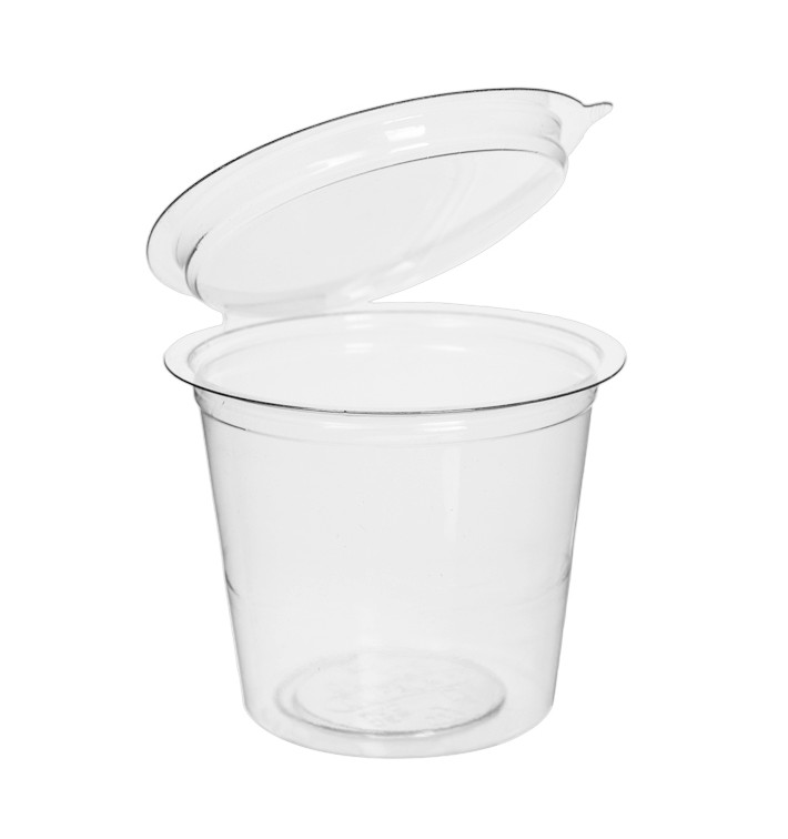 Plastic Container APET Round shape Transparente 125ml (405 Units) Plastic Container APET Round shape Transparente 125ml (405 Units)