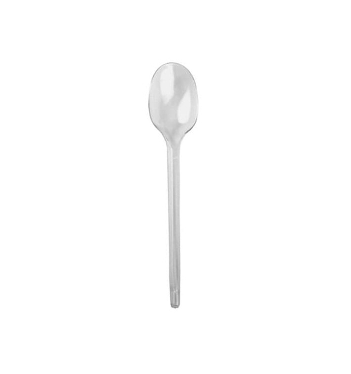 Plastic Teaspoon PS Clear 12,5cm Plastic Teaspoon PS Clear 12,5cm