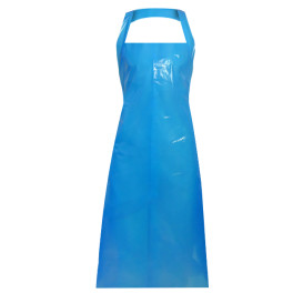 Disposable Plastic Apron PE G230 Blue 84x140cm (250 Units)