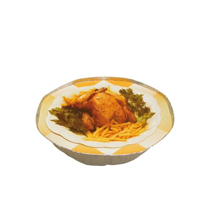 Paper Lid for Foil Pan with holes Round Shape 2400ml Paper Lid for Foil Pan with holes Round Shape 2400ml