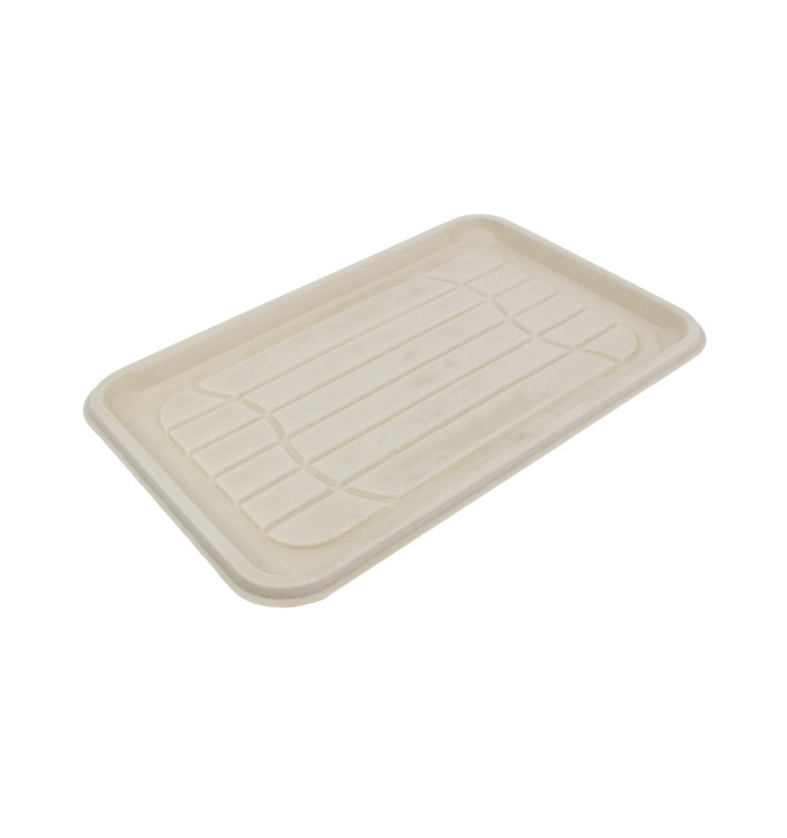 Sugarcane Tray 46x30cm (100 Units) Sugarcane Tray 46x30cm (100 Units)
