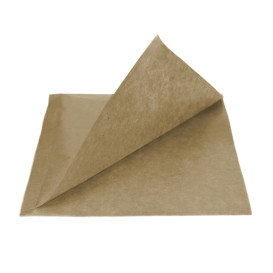 Paper Bag Grease-Proof Opened L Shape 15x15,2cm Natural (4000 Units)