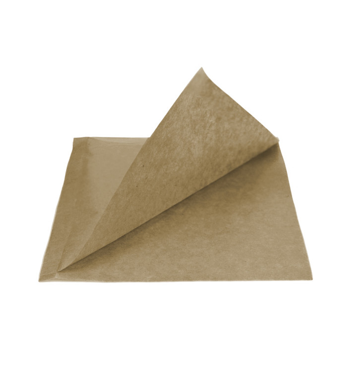 Paper Bag Grease-Proof Opened L Shape 15x15,2cm Natural (100 Units) Paper Bag Grease-Proof Opened L Shape 15x15,2cm Natural (100 Units)