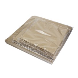 Paper Food Bag Grease-Proof Opened L Shape 12x12,2cm Natural (6000 Units)