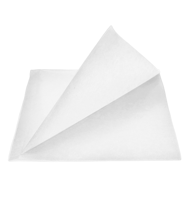 Paper Bag Grease-Proof Opened L Shape 18x18,2cm White (100 Units)