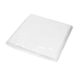 Paper Food Bag Grease-Proof Opened White L Shape 12x12,2cm (100 Units) 