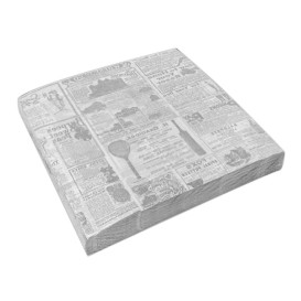 Paper Food Wrap Grease-Proof "Times" 31x31cm (1000 Units) 