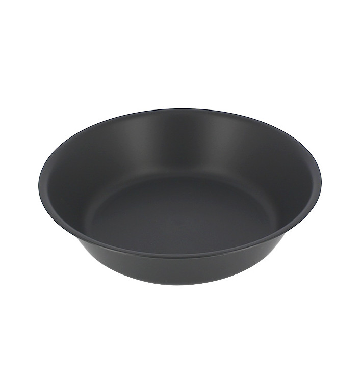 Reusable Plate Durable PP Mineral Anthracite Ø18cm (6 Units) Reusable Plate Durable PP Mineral Anthracite Ø18cm (6 Units)