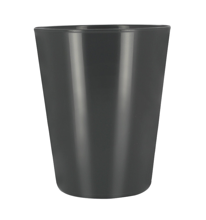 Reusable Cup Durable PP Mineral Anthracite 330ml (72 Units) Reusable Cup Durable PP Mineral Anthracite 330ml (72 Units)