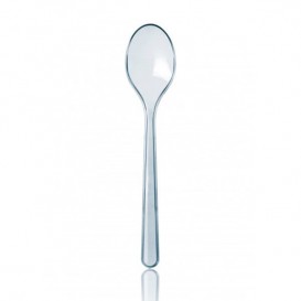 Plastic Spoon Premium Clear 18,5cm 