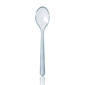 Plastic Spoon Premium Clear 18,5cm 