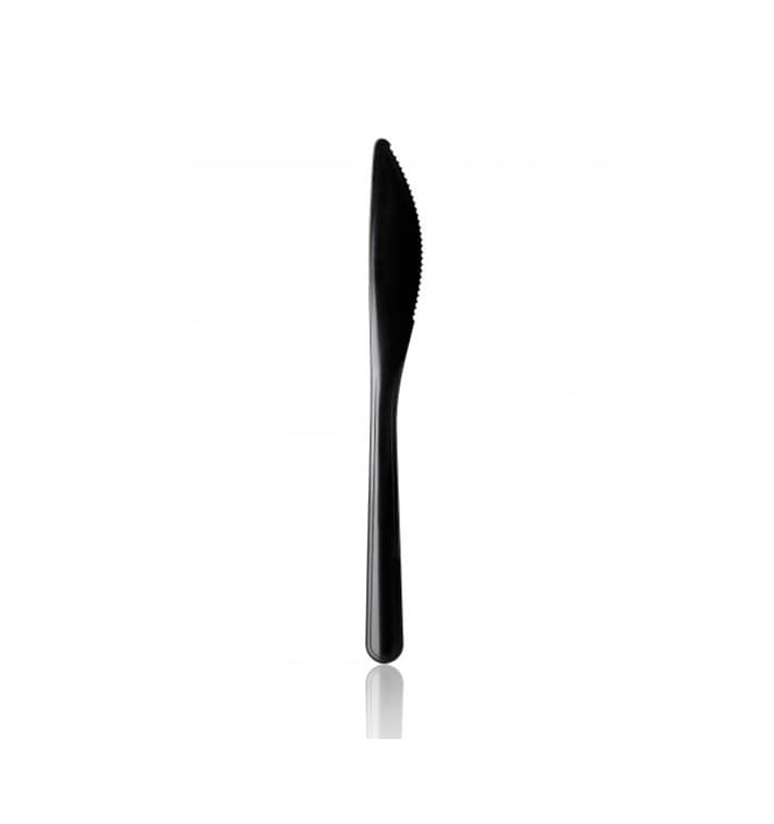 Plastic Knife Premium Black 18,5cm Plastic Knife Premium Black 18,5cm