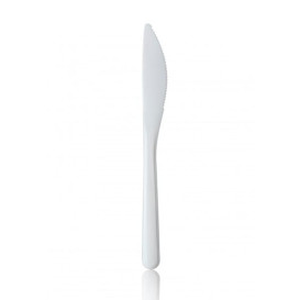 Plastic Knife Premium White 18,5cm