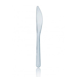 Plastic Knife Premium Clear 18,5 cm 