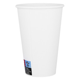 Paper Cup White ECO 12Oz/360ml Ø8cm (50 Units)