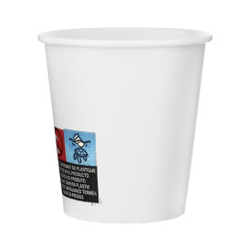 Paper Cup 3 Oz/100ml White Ø5,8cm (1.500 Units)