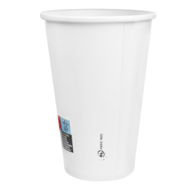 Paper Cup 20 Oz/600ml White Ø9,4cm (320 Units)