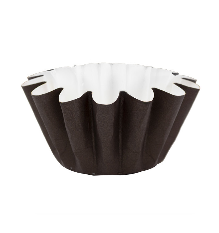 Paper Baking Mold Brown Ø8x6,5 cm (165 Units) Paper Baking Mold Brown Ø8x6,5 cm (165 Units)