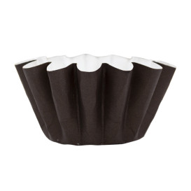 Paper Baking Mold Brown Ø8x6,5 cm (165 Units)