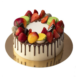 Paper Cake Circle Gold and Silver 32cm (400 Units)