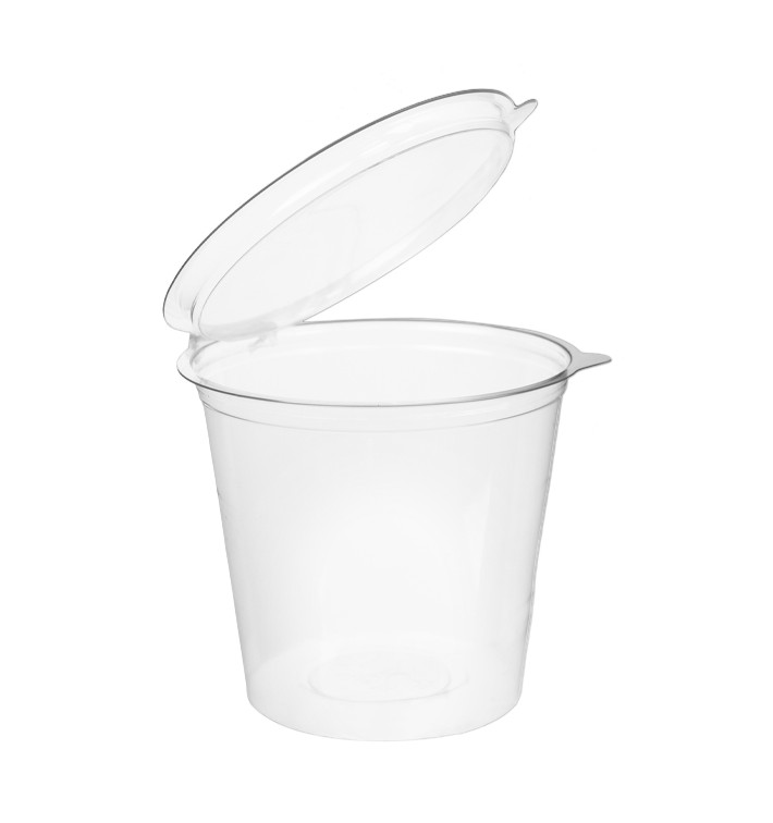 Plastic Container APET Round shape Transparente 1000ml Ø13,4cm (18 Units) Plastic Container APET Round shape Transparente 1000ml Ø13,4cm (18 Units)