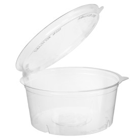 Plastic Container APET Round shape Transparente 750ml Ø15cm (20 Units)
