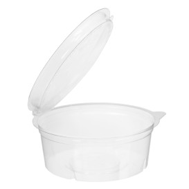 Plastic Container APET Round shape Transparente 250ml Ø12cm (40 Units) 