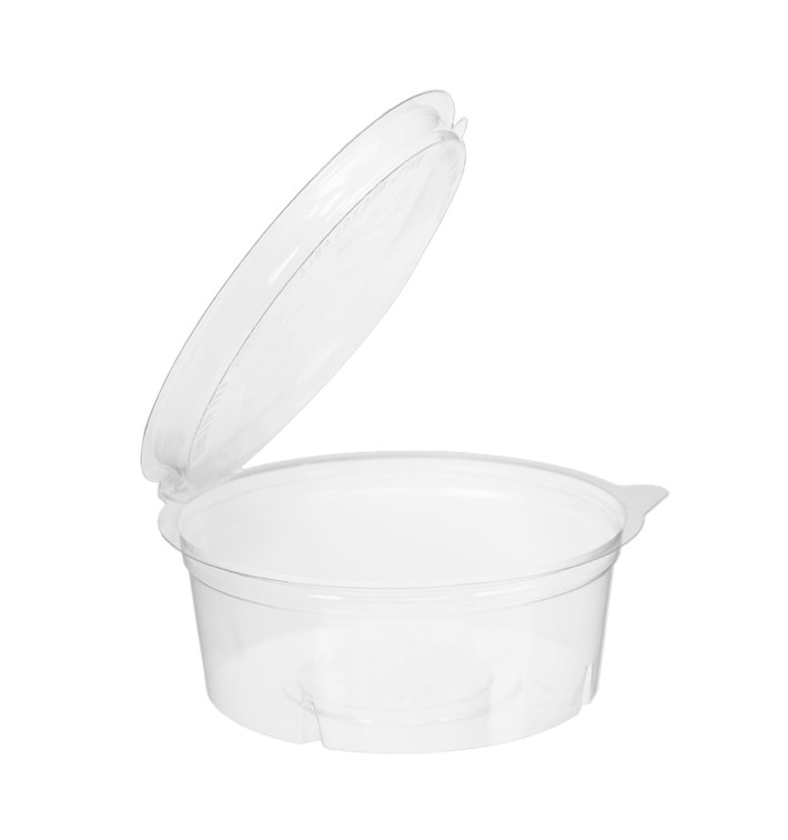 Plastic Container APET Round shape Transparente 250ml Ø12cm (480 Units) Plastic Container APET Round shape Transparente 250ml Ø12cm (480 Units)