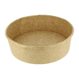 Paper Soup Bowl Kraft-Kraft 33Oz/1000ml Ø18,6cm (300 Units)