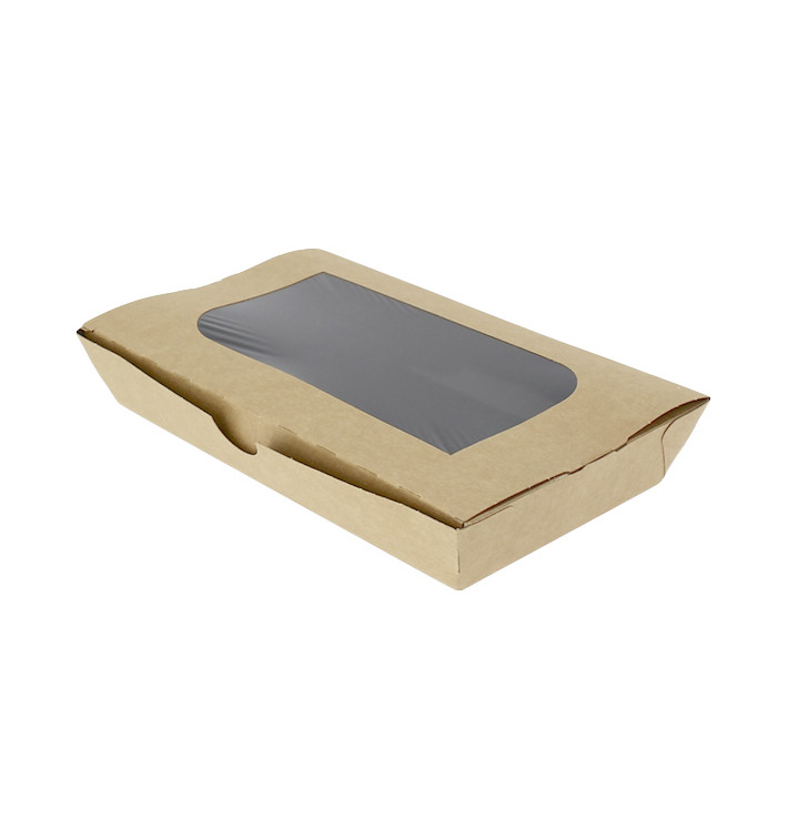 Paper Take-out Container "Premium" 21x13x3,5cm 730ml (25 Units) Paper Take-out Container "Premium" 21x13x3,5cm 730ml (25 Units)