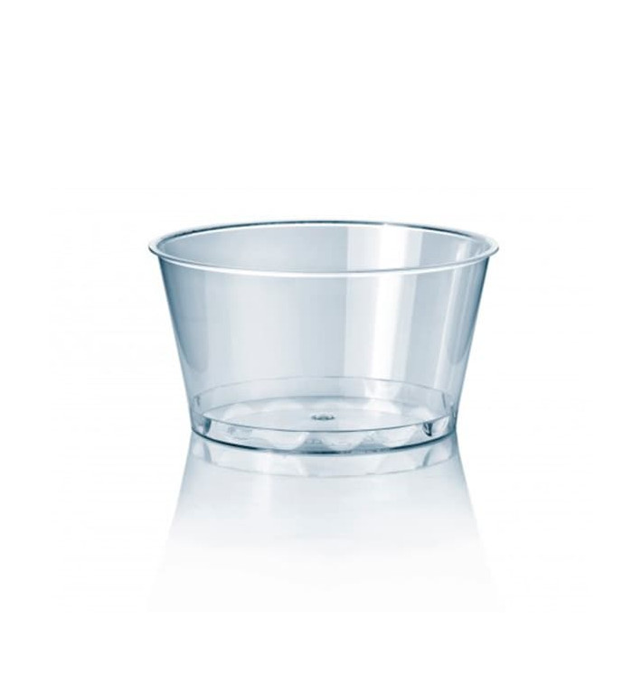 Plastic Container PS Crystal 300 ml Ø11cm Plastic Container PS Crystal 300 ml Ø11cm