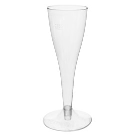 Plastic Flute Wine Sparkling 80 ml 2P "Premium" (500 Units)
