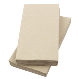 Cutlery Pocket Fold Napkin de Papel Eco 40x40cm (60 Units) 