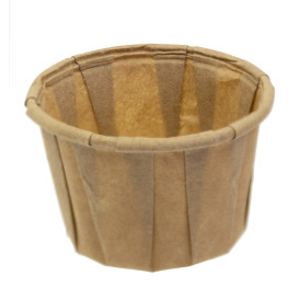 Pleated Kraft Paper Souffle Cup 30ml (5000 Units)
