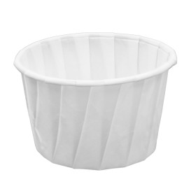 Pleated Paper Souffle Cup 120ml (250 Units) 