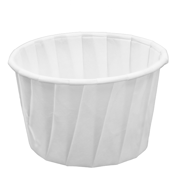 Pleated Paper Souffle Cup 120ml (250 Units) 