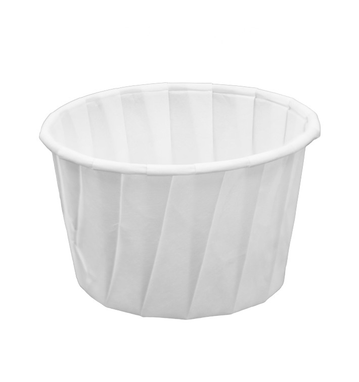 Pleated Paper Souffle Cup 120ml (250 Units) Pleated Paper Souffle Cup 120ml (250 Units)