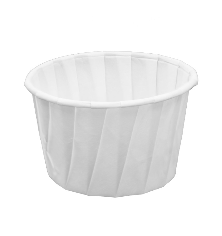 Pleated Paper Souffle Cup 120ml (250 Units) 