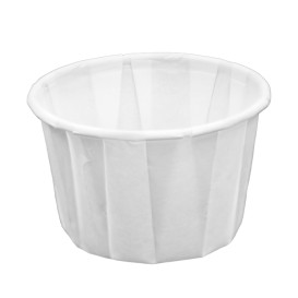 Pleated Paper Souffle Cup 100ml (250 Units) 