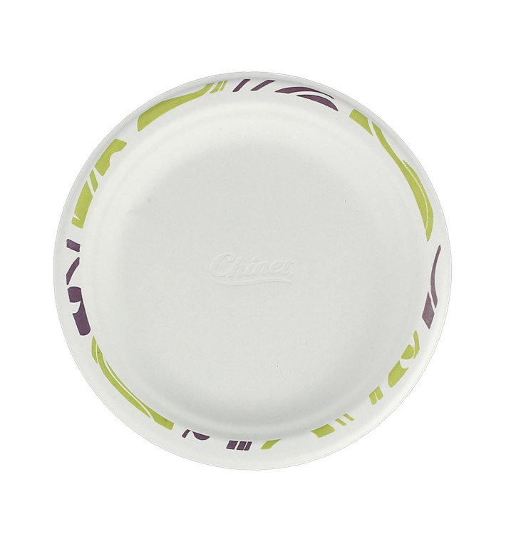 Paper Plate Wood Pulp Chinet Flavour 17 cm (1.400 Units) Paper Plate Wood Pulp Chinet Flavour 17 cm (1.400 Units)