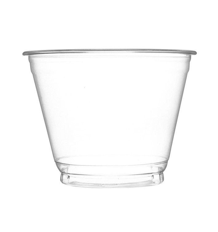 Plastic Container PET Crystal 270ml Ø9,3cm (1000 Units) Plastic Container PET Crystal 270ml Ø9,3cm (1000 Units)