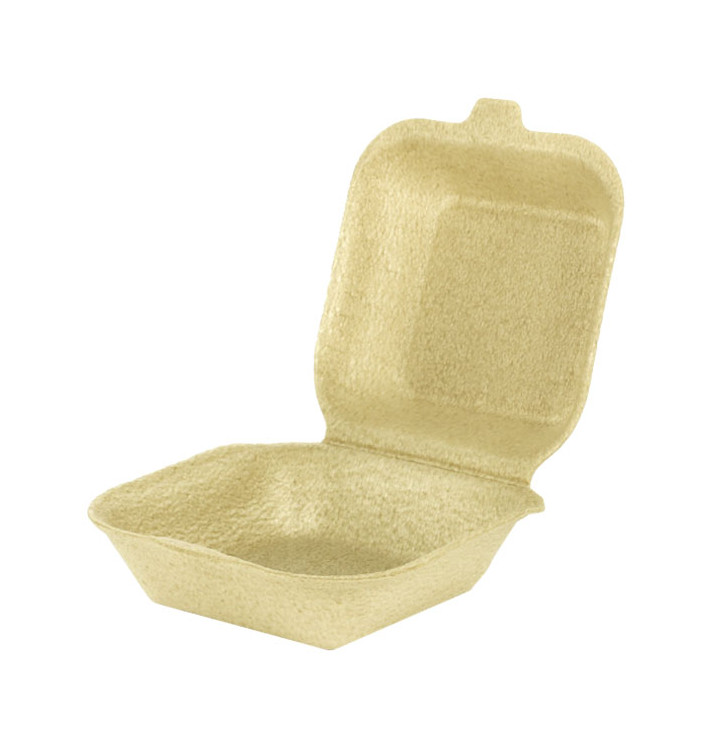 XPP Burger Boxes Take-Away Cream 13,5x13,5x7cm (100 Units) XPP Burger Boxes Take-Away Cream 13,5x13,5x7cm (100 Units)