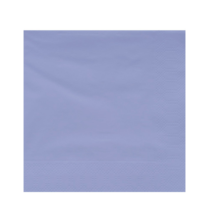 Paper Napkin Edging Lilac 20x20cm 2C (100 Units) 