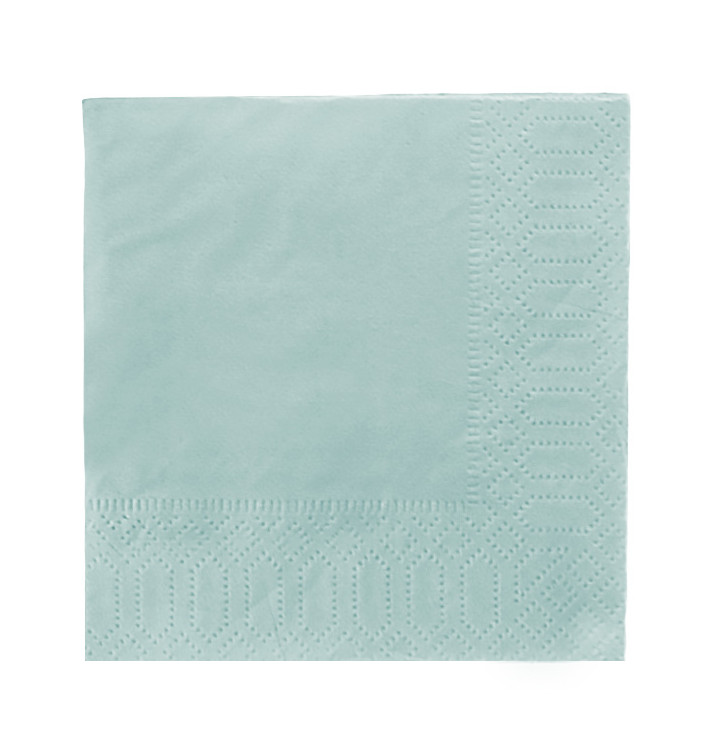 Paper Napkin Edging Light Blue 20x20 2C (100 Units) Paper Napkin Edging Light Blue 20x20 2C (100 Units)