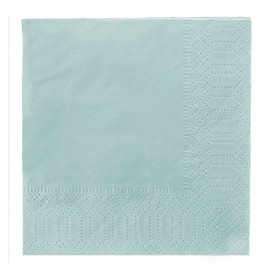 Paper Napkin Edging Light Blue 20x20 2C (6000 Units)