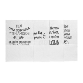 Paper Napkins Sulphite "Miniservis" White 17x17cm (200 Units)  