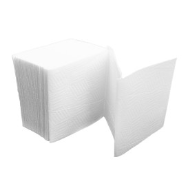 Paper Napkins Tissue 2 Layer V-Fold White 11x21cm (150 Units)